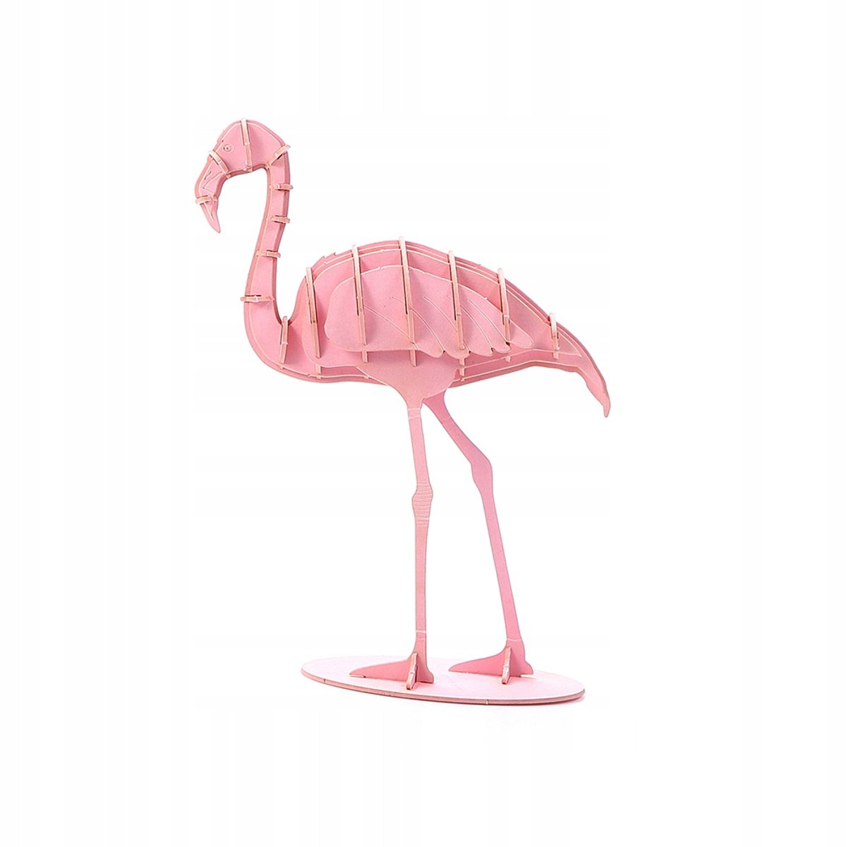 3D Flamingo Puzzel - Leerzaam en Creatief Bouwpakket