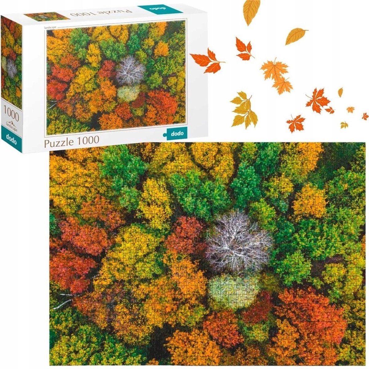 Puzzel 1000 Stuk - Landschap Dzembronya Village - Voor Volwassenen