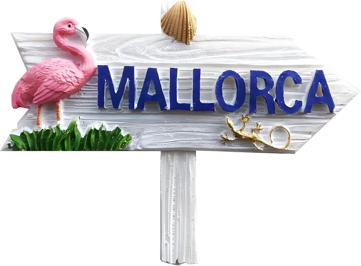 Koelkastmagneet Mallorca Spanje eiland Mallorca Balearen ESP02 - ShopVlot
