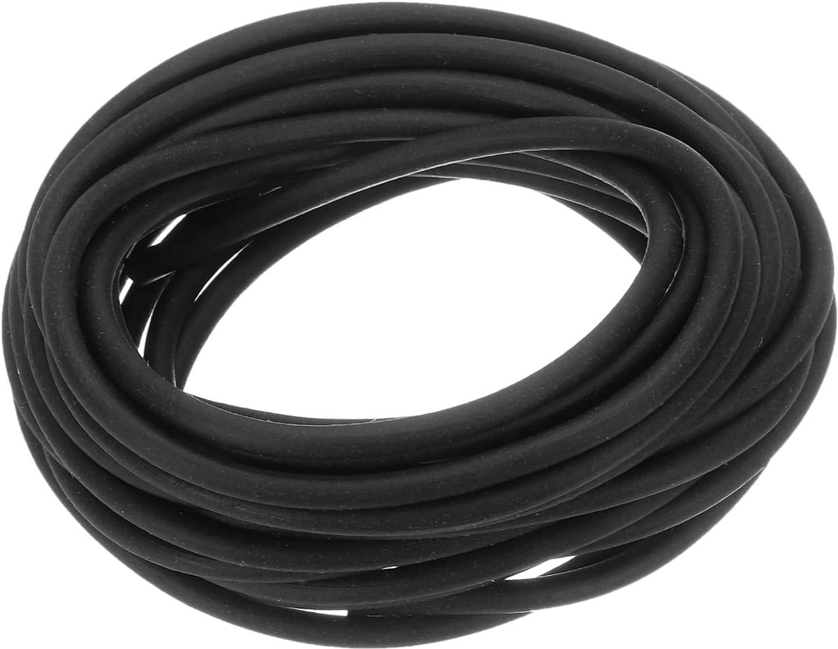 Silicone afdichtstrips 3mm - foam rubber - weerbestendig - ideaal voor machines - ShopVlot