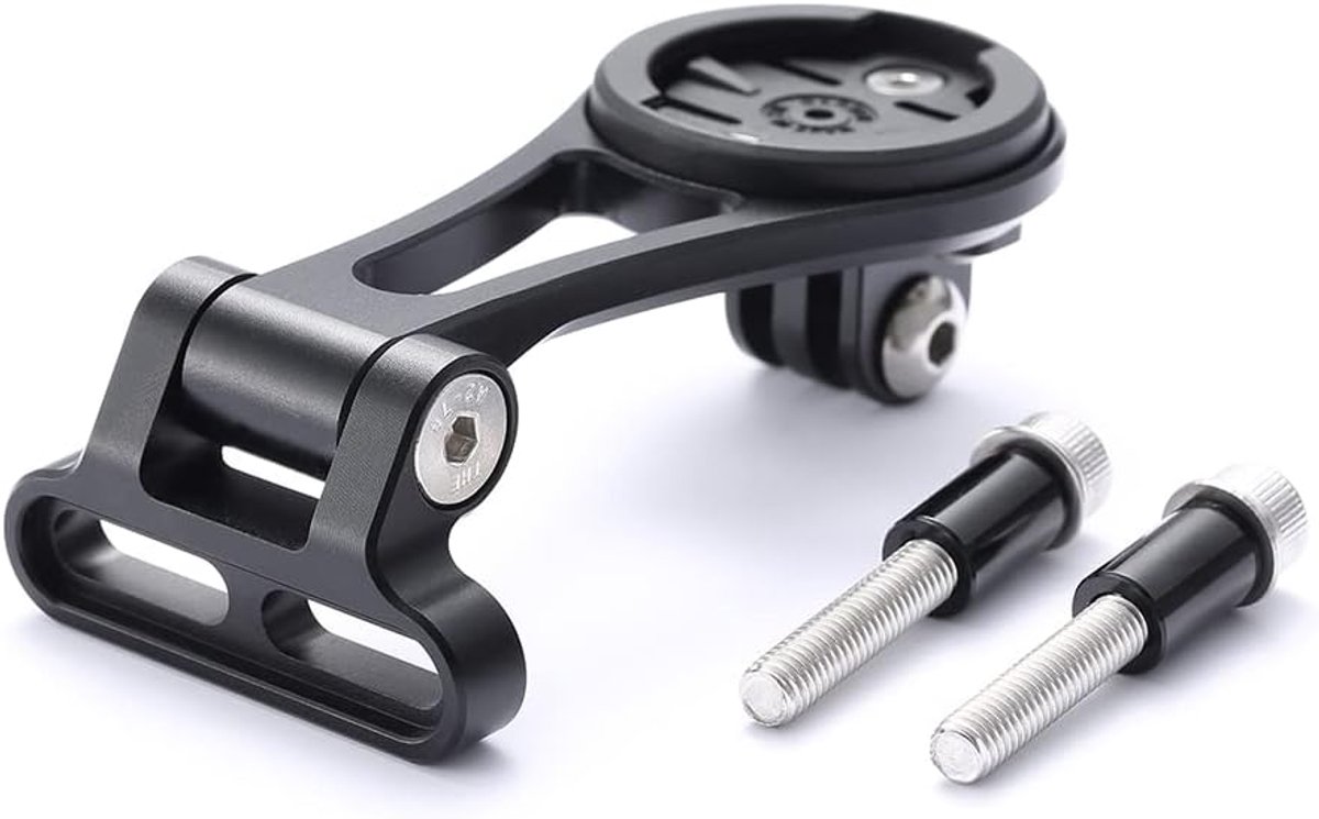 Fietsmount voor Garmin Edge en Wahoo ELEMNT - Verstelbare combinatiehouder - Voor optimale zichtbaarheid - Extra veilig - ShopVlot