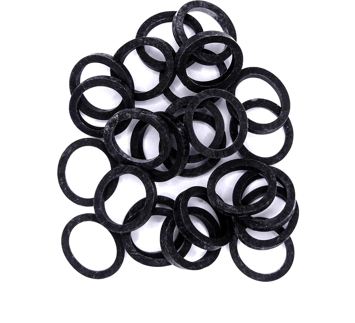 Rubber vlakke pakkingen 1/2 inch - EPDM rubber - temperatuur van -40°C tot 110°C - geschikt voor sanitair - ShopVlot