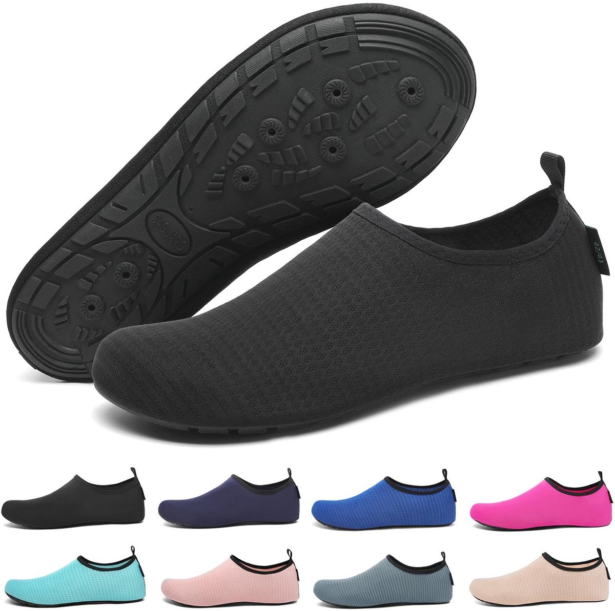 Waterschoenen 42/43 EU - sneldrogend - 7 drainagegaten - ideaal voor actieve buitensporten - ShopVlot