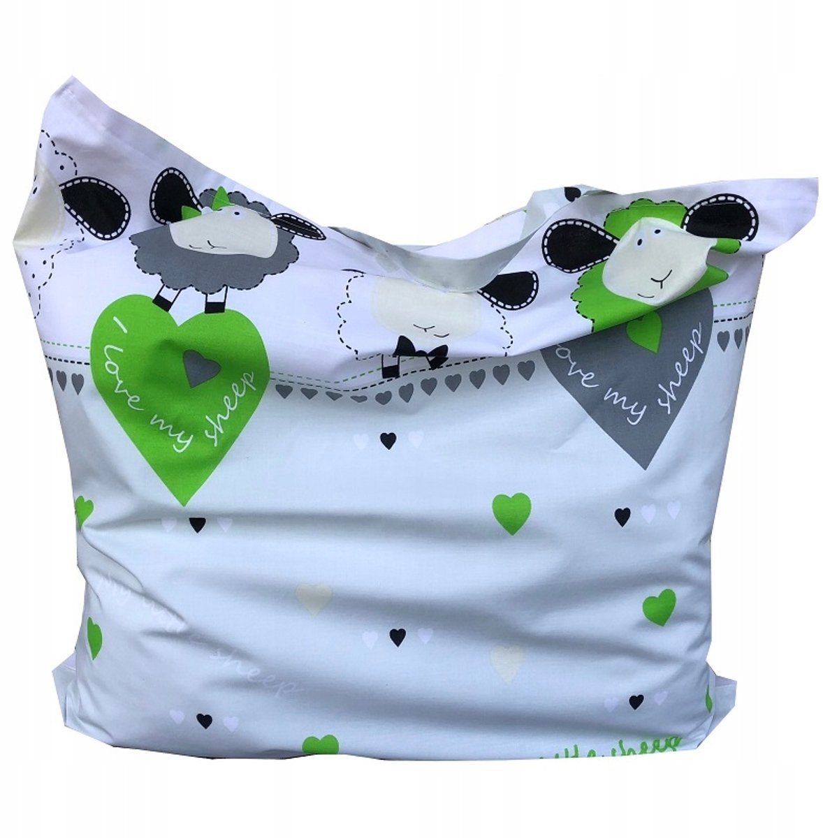 Kinderdagverblijf Beddengoed Tas 50x60 cm - Shady Schaapjes Design