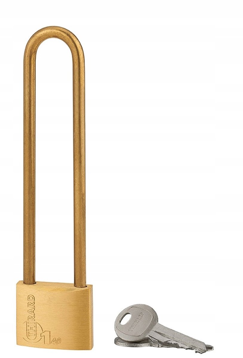 Merkloze Hangslot met Lange Beugel - 40mm