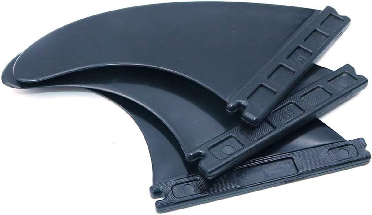 Surfboard vinnen set - 3-delig - plastic - lichte constructie - geschikt voor FUTURE style - ShopVlot