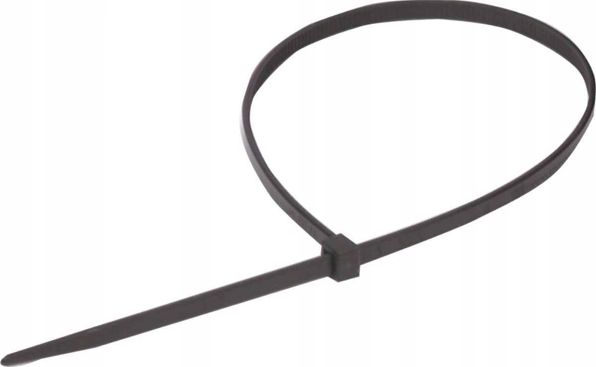 Zwarte UV-kabelbinders 200x4,8mm - 100 stuks - Fotovoltaïca