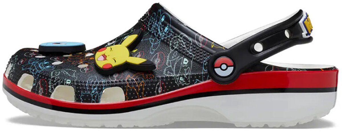 Crocs - Classic Pokemon Print Clogs - Maat 38-39