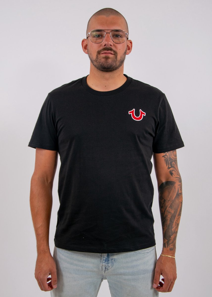 True religion BUDDHA LOGO TEE - 1001 black