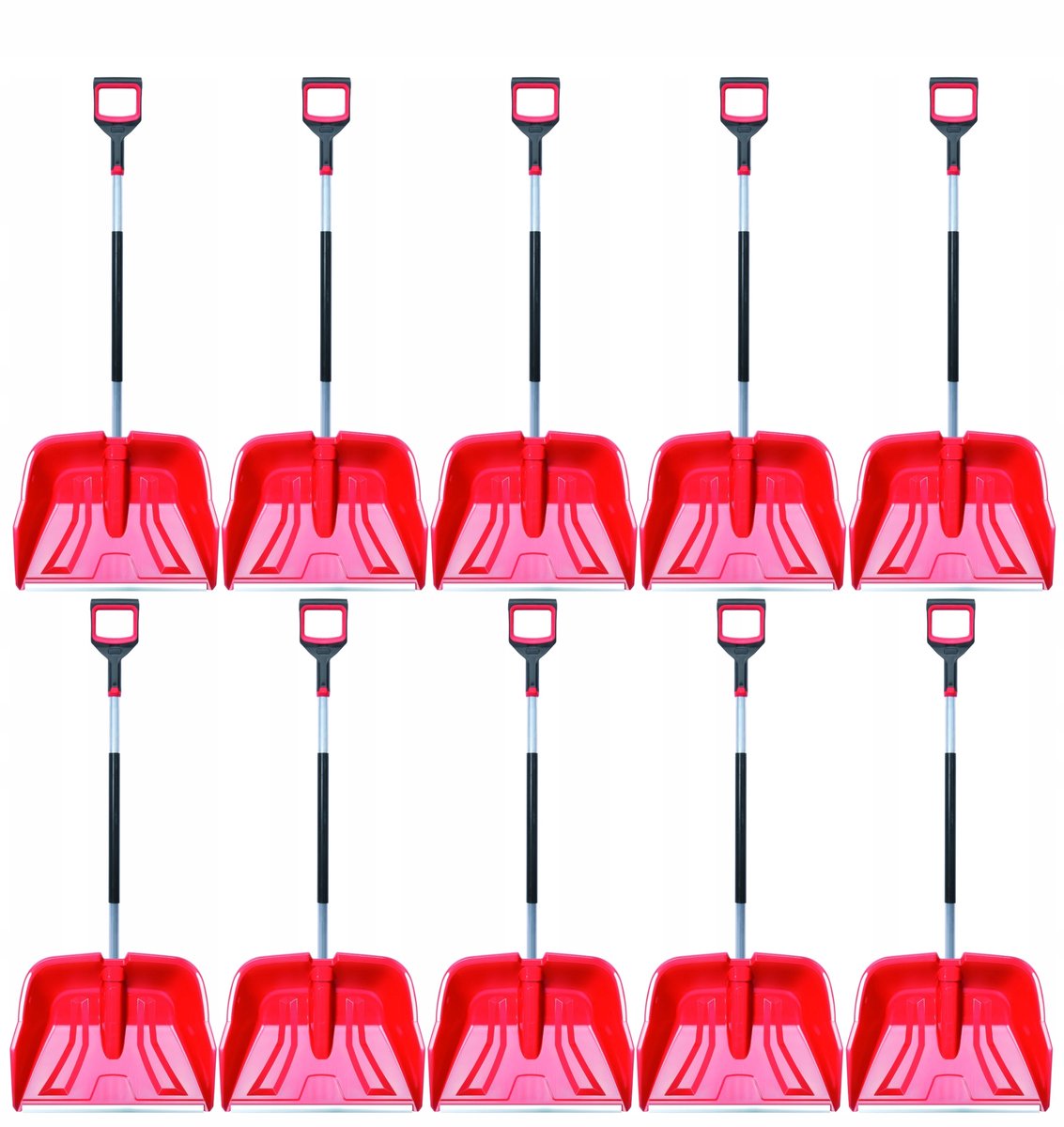 10x Sneeuwschuiver Brede Kop 55cm Duurzame Aluminium Steel