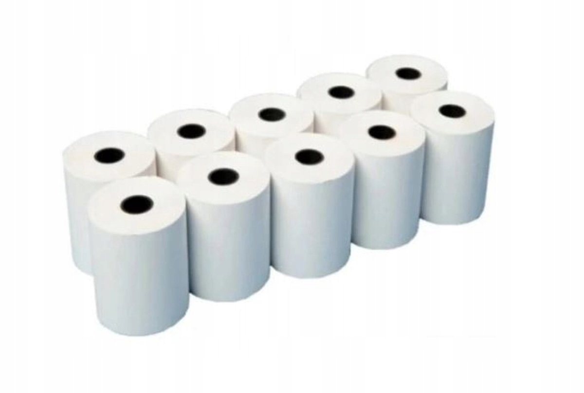 Thermische kassarollen 57x25mm - doos 150 stuks