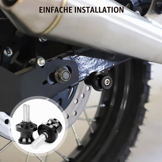 Set van 2 M10 Motorsteunen voor Universele Motorondersteuning — afbeelding 5
