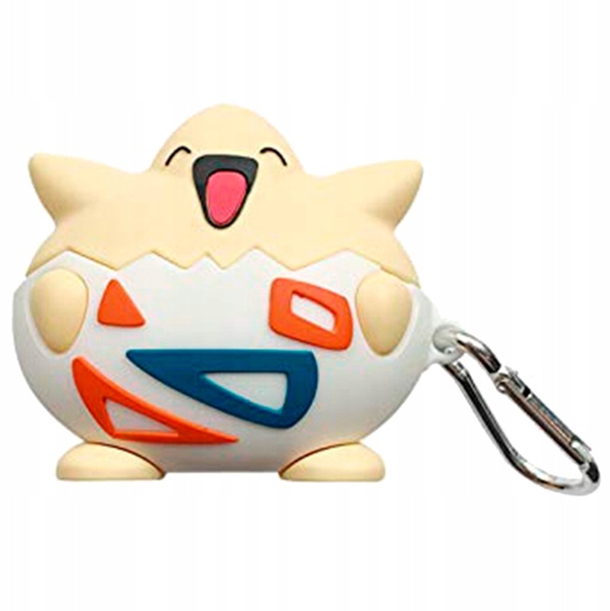 3D Togepi Pokémon Hoesje voor AirPods Pro - Siliconen Bescherming