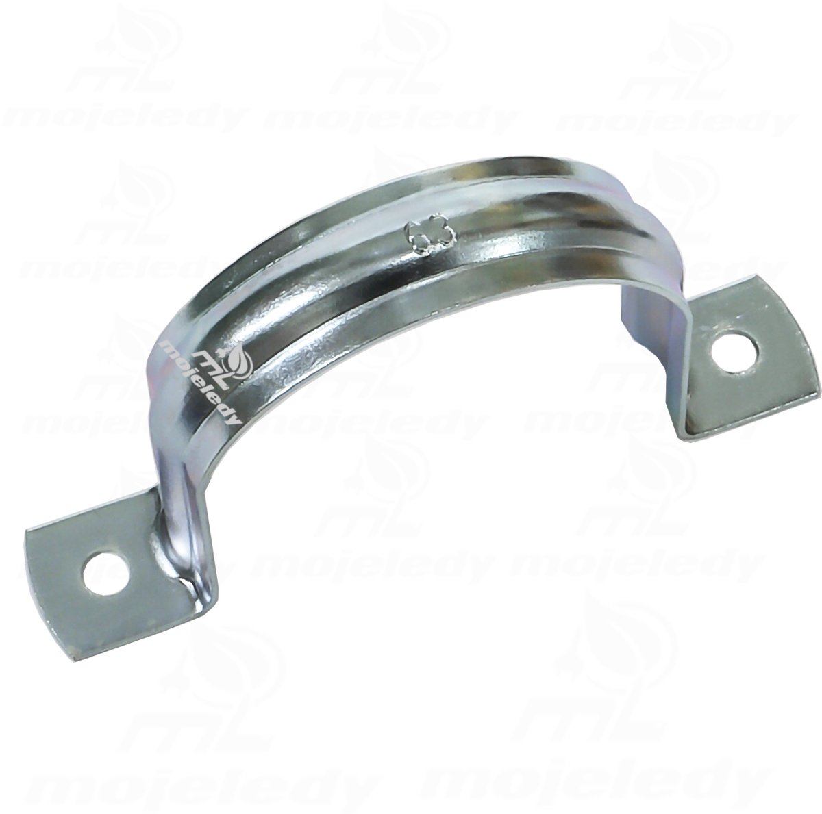 CELO Metalen Buisklem U 63mm Verzinkt Staal Dubbele Rib 963U