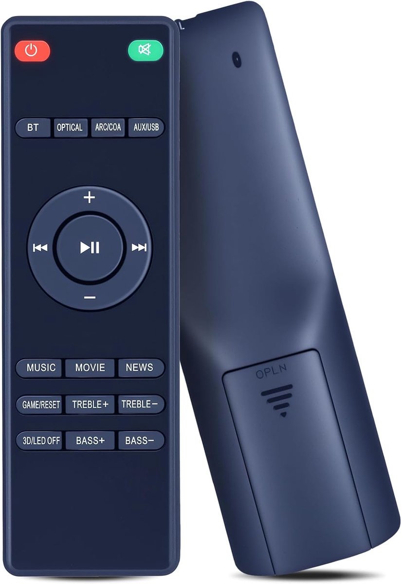 Replacement Remote Control Compatible with Heymell 36" 150W Bluetooth Soundbar Voyage201 - ShopVlot
