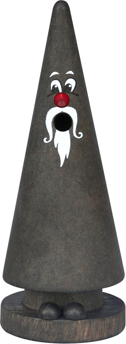 Crottendorfer Smoke candles - Smoke figurine/Smoke man - Goat legs - Motive: Karli King - 13 cm - Made in Germany - ShopVlot