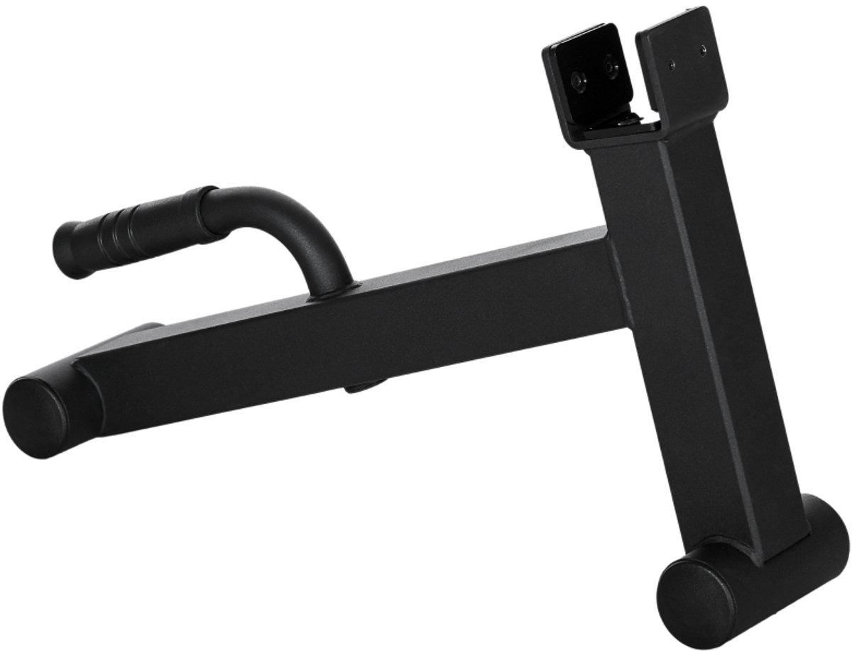 Langhantelheber Halterheber voor Gewichtsscheiben 50x12x33cm Zwart Rubberen Handgreep 200kg Geschikt voor Deadlift Hip Thrust Thuis Studio
