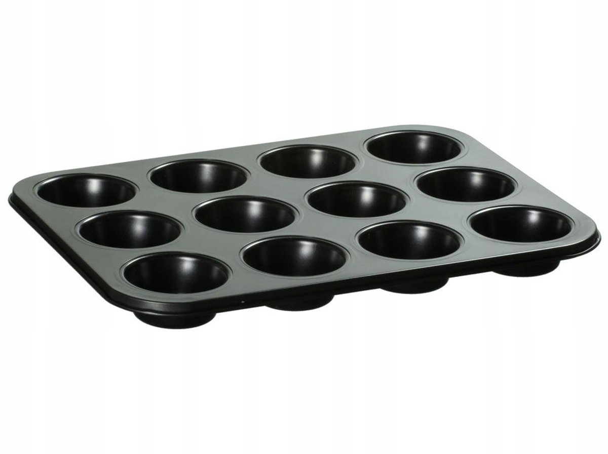 Ambition Muffinvorm - Bakvorm voor 12 Muffins - 26,5 x 35 cm
