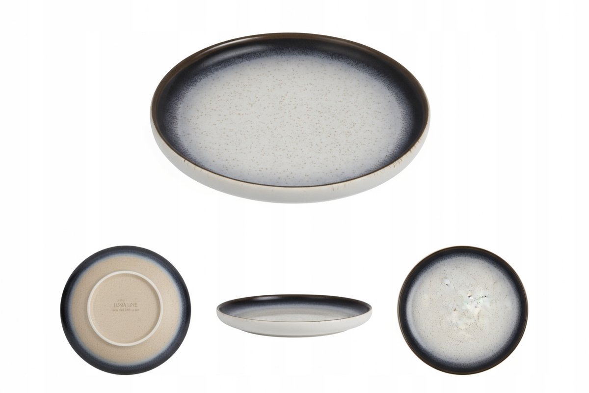 LUNA LINE keramiek dessert-/dessertbord 16 cm - elegant design