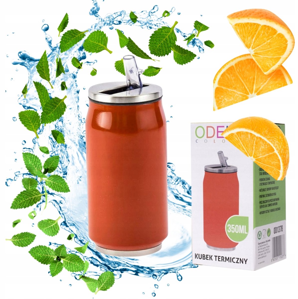 Rode Thermosbeker 350ml - Ideaal voor School en Onderweg