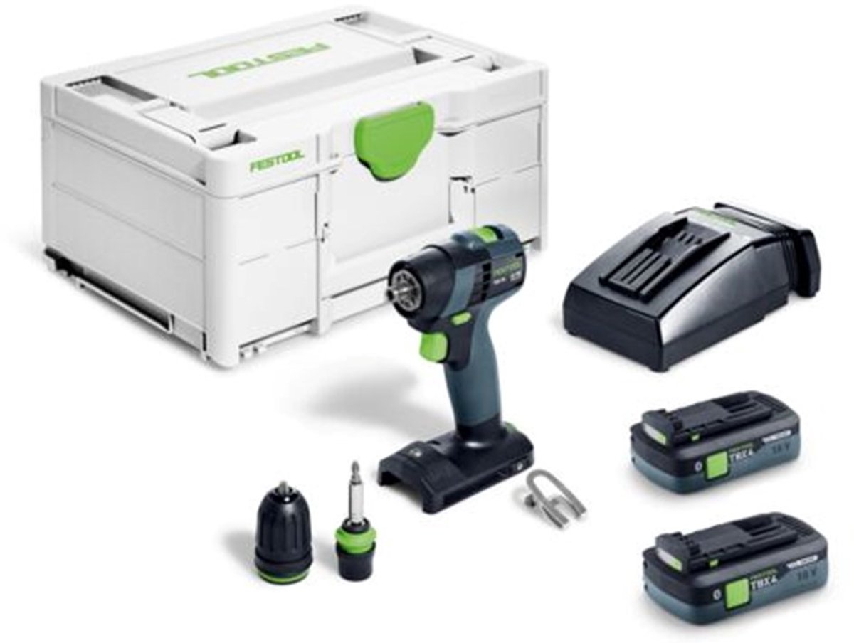 Festool TXS 18 TBX4,0 I-Plus Accu schroefboormachine - 579347