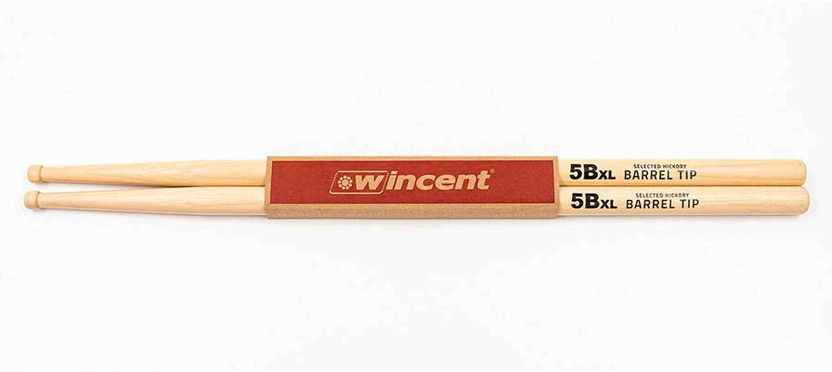 Wincent W-5BXLBT drumstokken 5B XL Barrel Tip