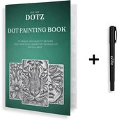 Dot Painting Kleurboek | 20 Pagina's | Dot painting | Oh My Dotz | Dots stippen | Diamond painting & Schilderen op nummer alternatief | Happy hobby