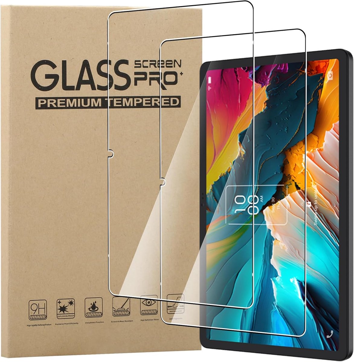 MEMELOKA Protective Film for TCL NXTPAPER 11 inch, Pack of 2 [High Sensitivity] Anti-Bubbles [Anti-Fingerprint] 9H - ShopVlot