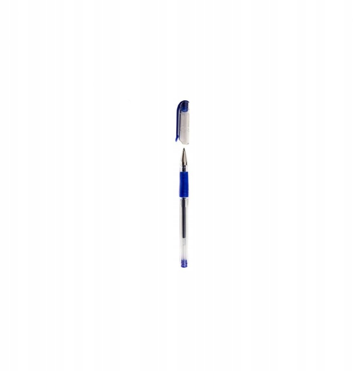 Leviatan PO 2603 Gelpen Blauw - Ergonomische Grip, 0.3mm Lijn