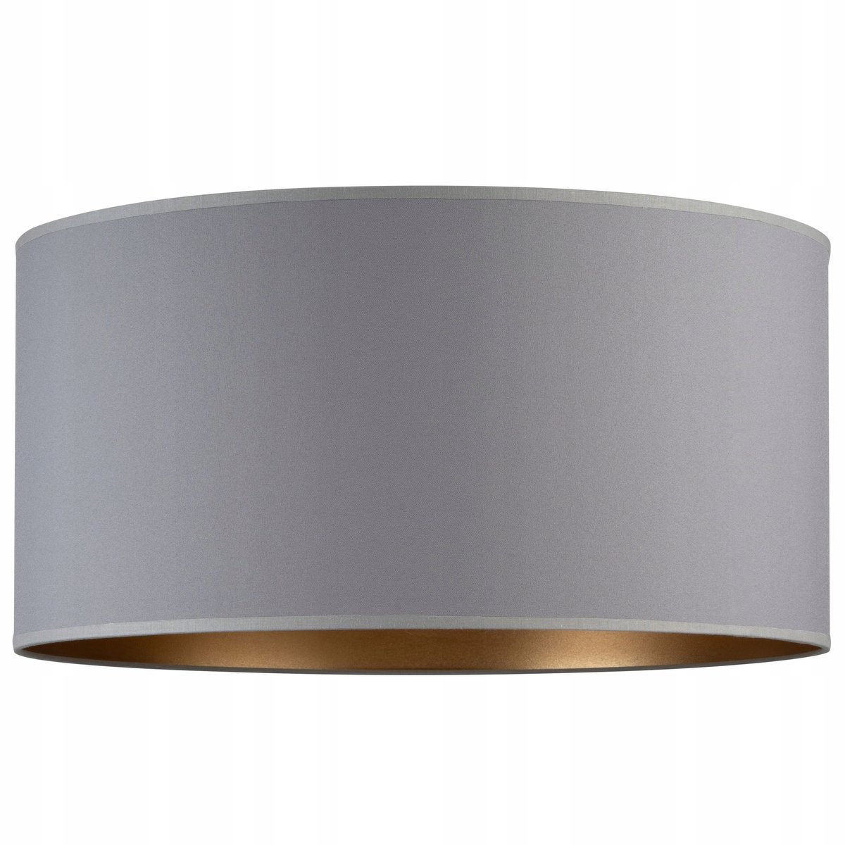 Grijze & Gouden Lampenkap Loft Cilinder 50cm