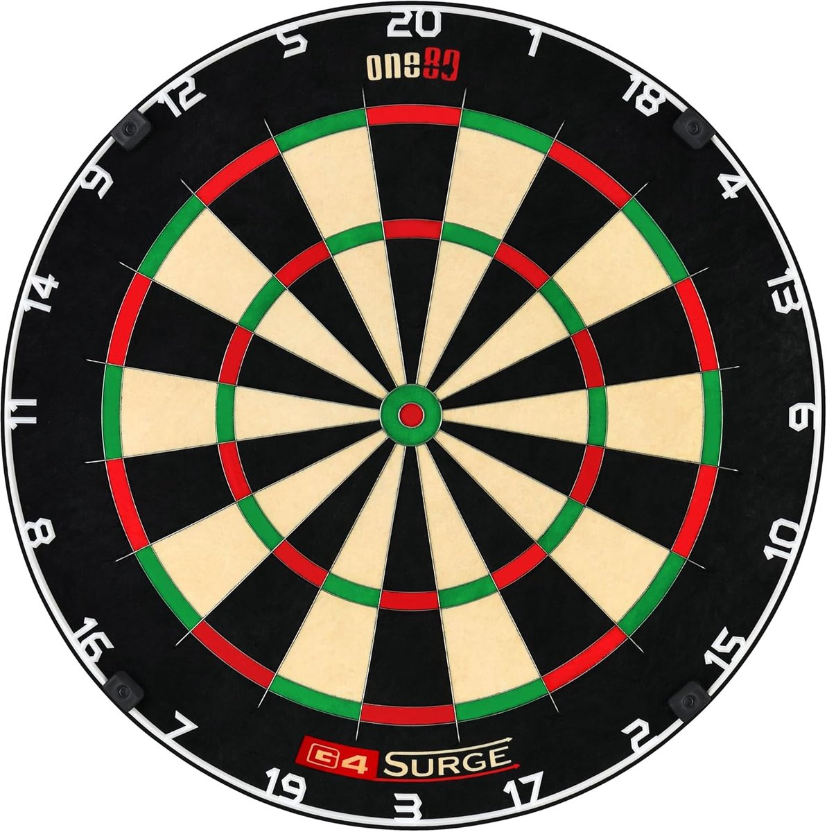 ONE80 Gladiator 4 G4 Dart Board - Professional Dart Board Made of Sisal - ShopVlot