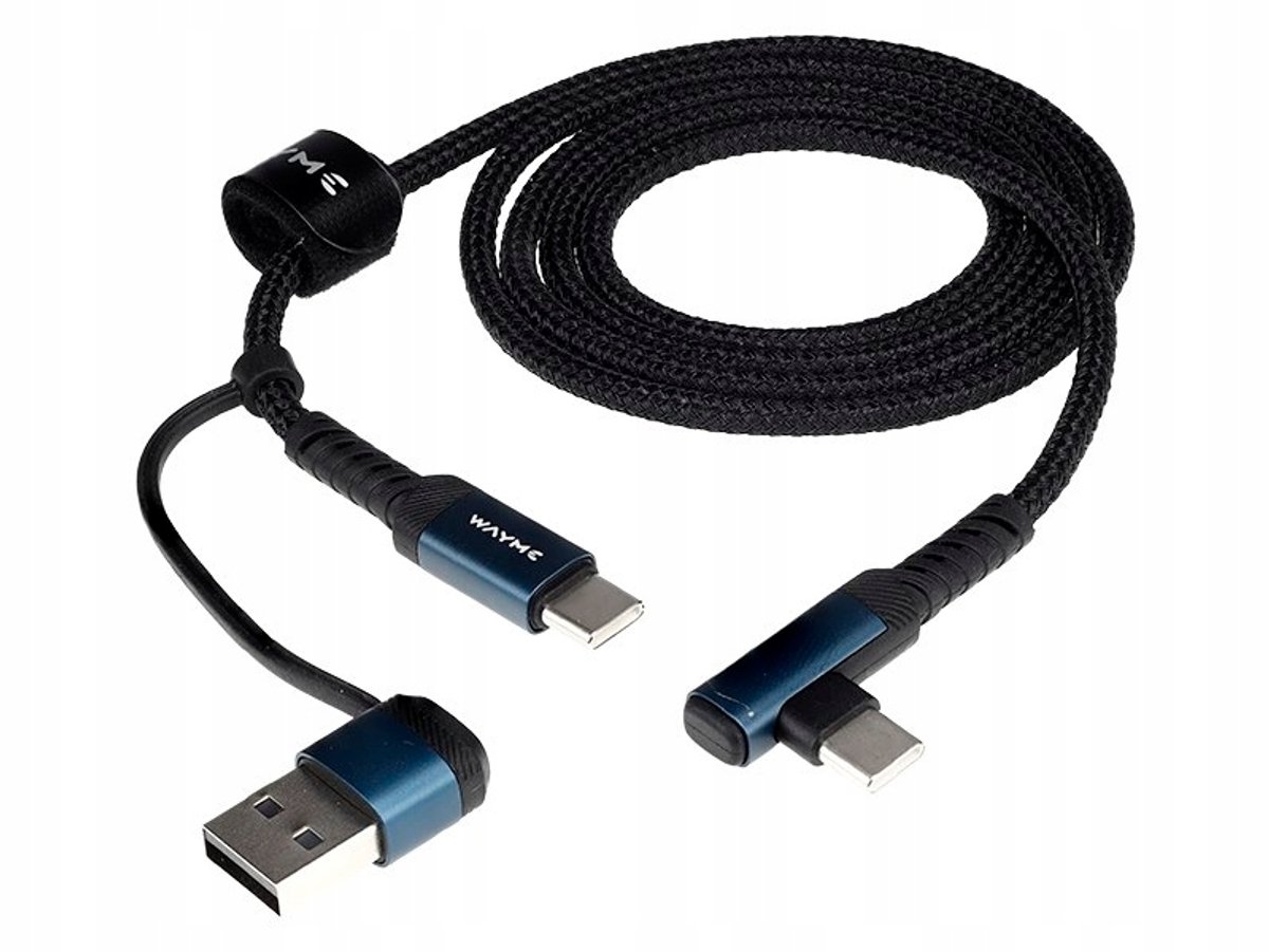 USB-C naar USB-C Laadkabel 60W 1m - Snel Laden & Data