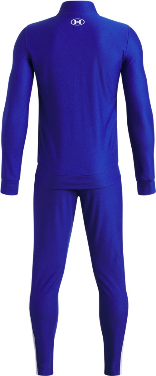 Under Armour UA B Challenger Tracksuit-BLU Jongens Sportkledingset - Royal - Wit