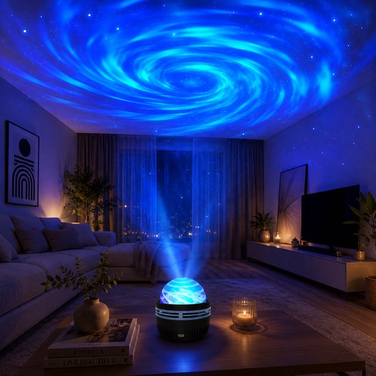Sterrenhemel Projector - Lamp - LED - incl Lader - Kinderkamer - Ruimte van Merkloos — afbeelding 5