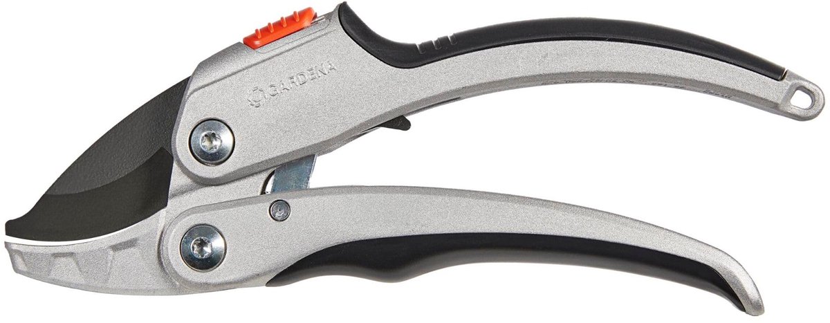 Famanu – Hefboomsnoeischaar SmartCut voor dikker en droog hout, stabiele snoeischaar met aambeeld, diameter tot 25 mm, met hefboommechanisme en aluminium handgrepen