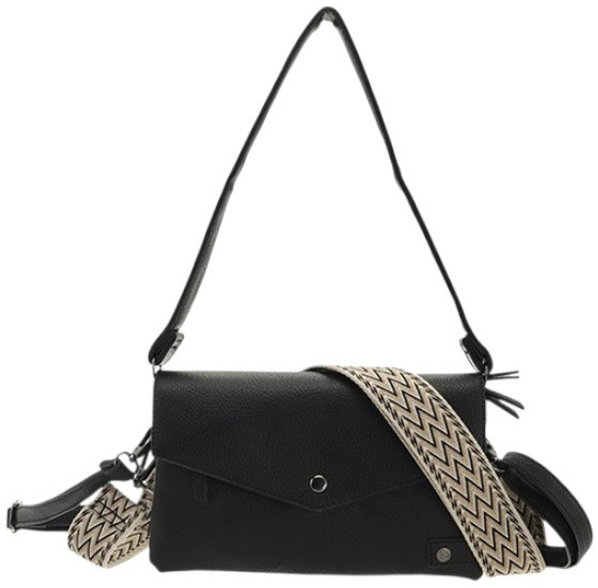 Black Crossbody / Schoudertasje Rochdale