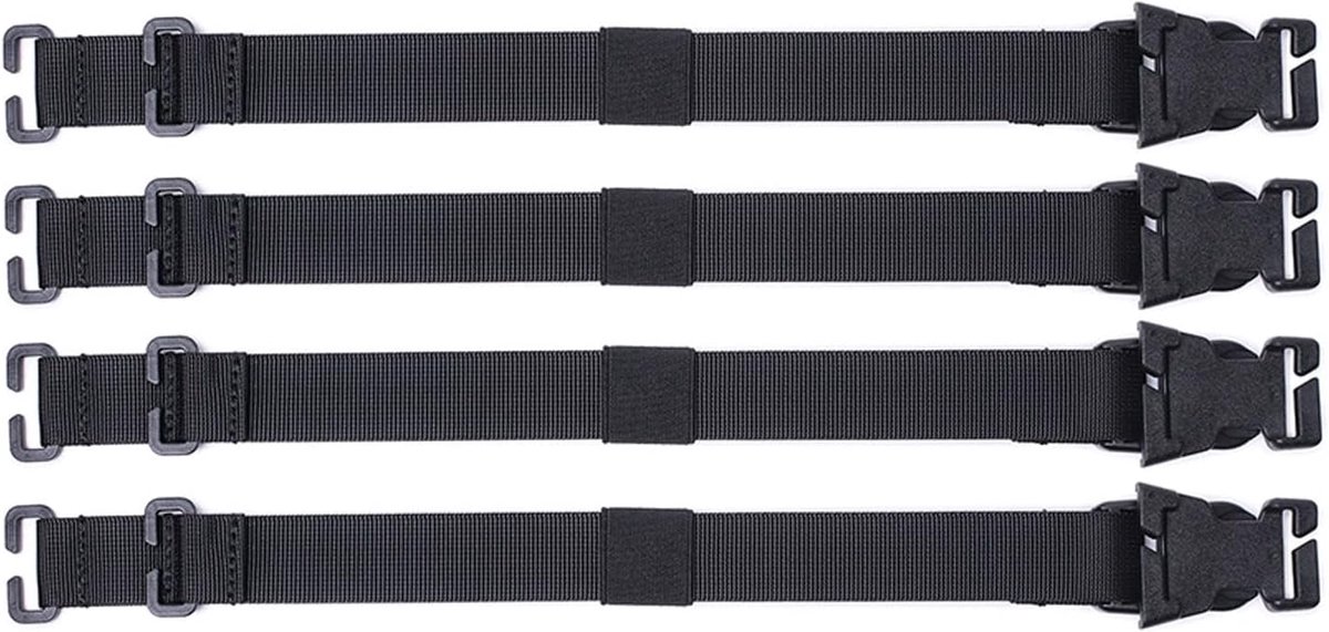 Rugzakaccessoires Set 4 Delen - Gordel Organizer voor Outdoor Camping en Wandelen - Lichtgewicht Bergsport Accessoires voor Rugzakriem