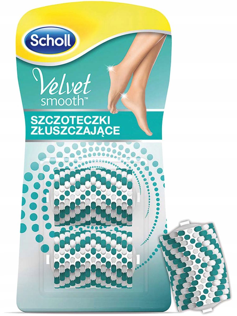 Scholl Velvet Smooth Exfoliërende Opzetstukken Voeten & Benen (2 stuks)