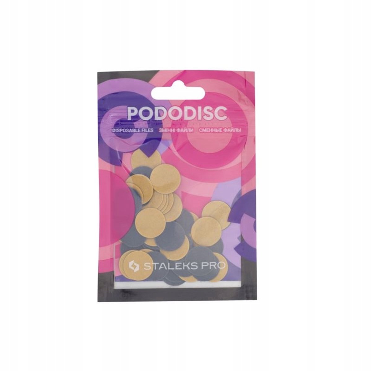 Vervangbare pedicure schuurdoppen, 50 stuks, korrel 320