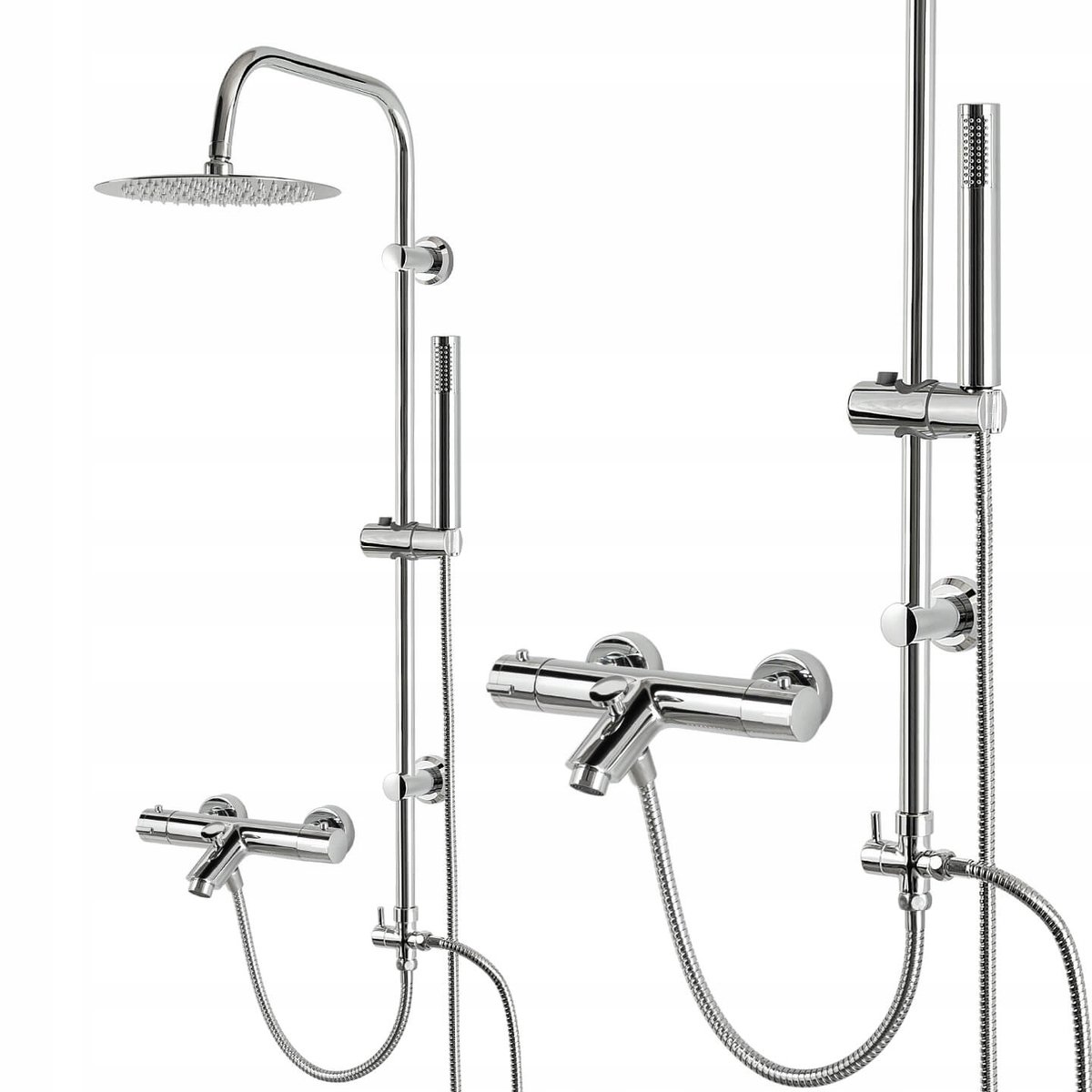 Doucheset met Thermostatische Kraan & Regendouche - INEA