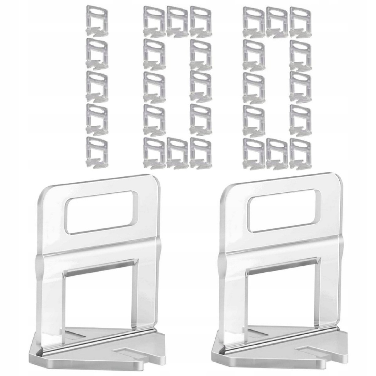 100x Tegelnivelleerclips 1.5mm - Perfecte Tegelplaatsing