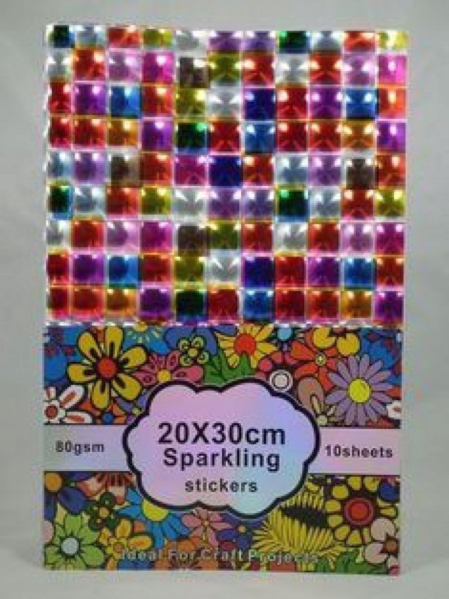 Zelfklevend Decoratief Papier 20x30cm Spiegelend - 80g