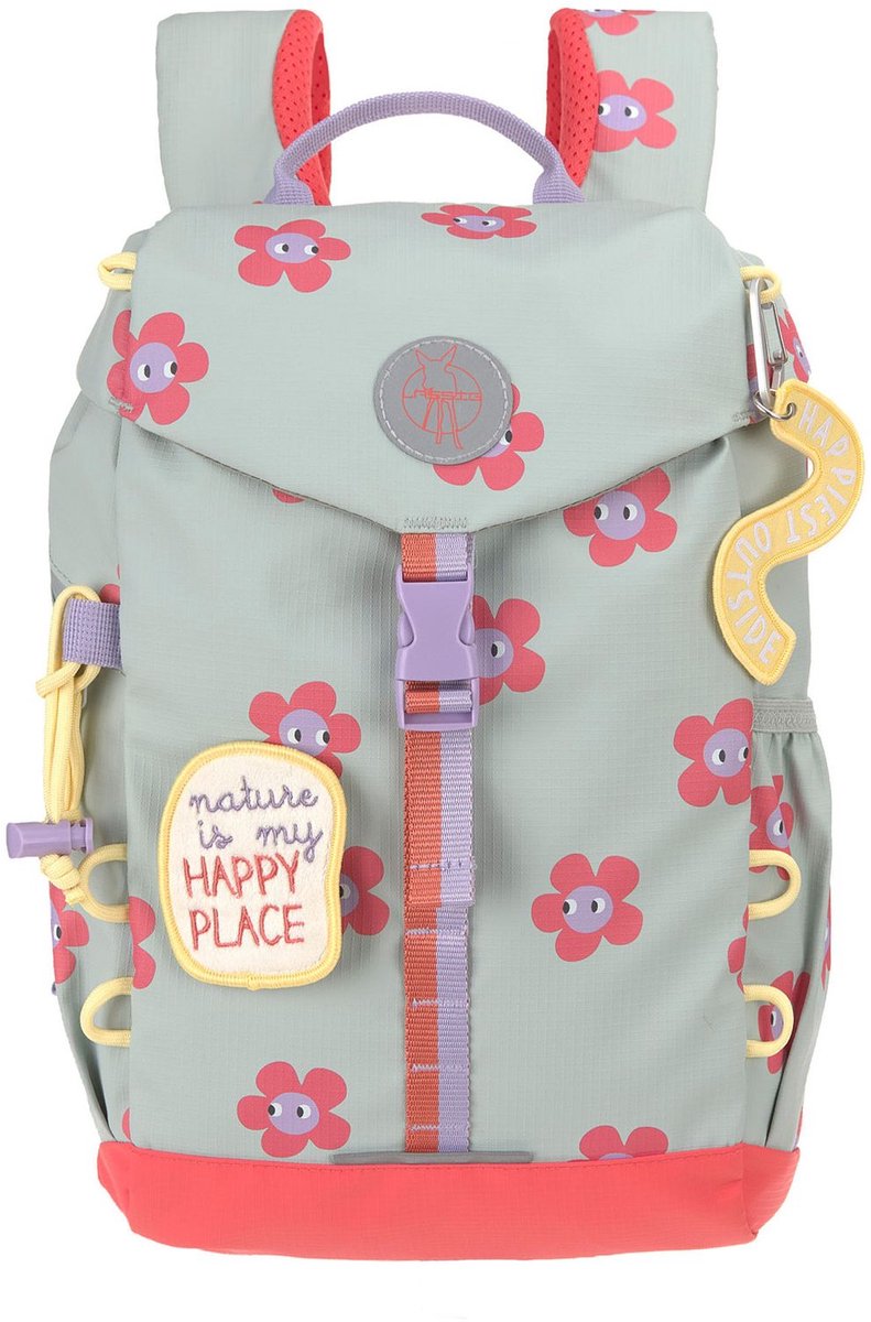 Lässig rugzak Happy Trails Mini Outdoor Backpack 9L Flower veelkleurig