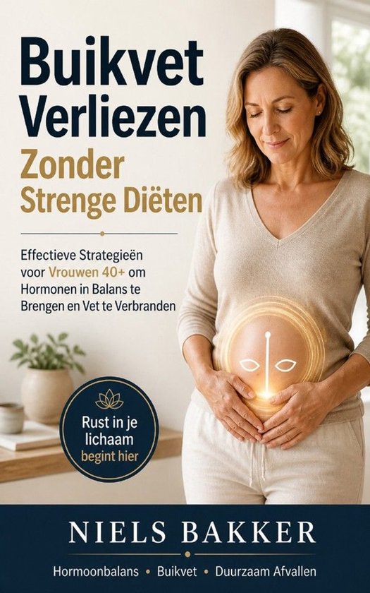 Buikvet Verliezen Zonder Strenge Diëten - cover