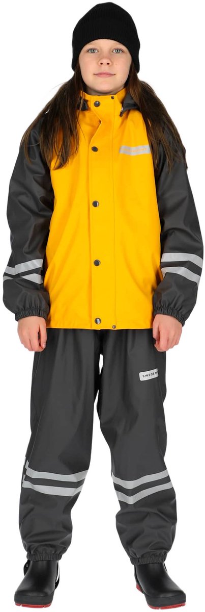 Swedemount Rusk Fleece Regenpak – Regenkleding junior – Maat 120