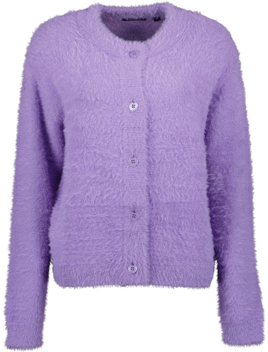 Blue Seven - dames - Vest 248136 lila knopen Blue Seven - maat 42