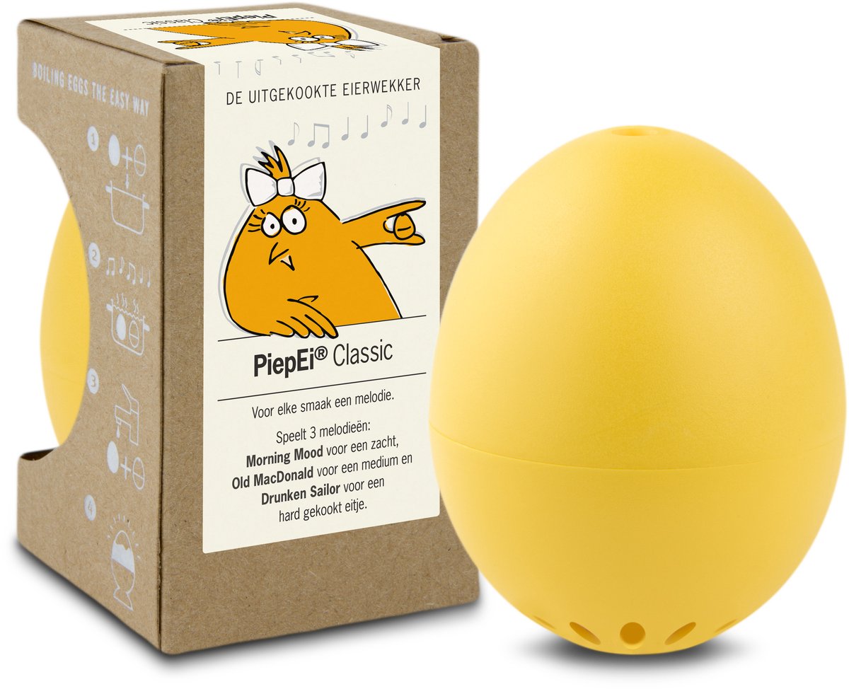 Brutus Kookt! PiepEi Eierwekker - Classic Orange
