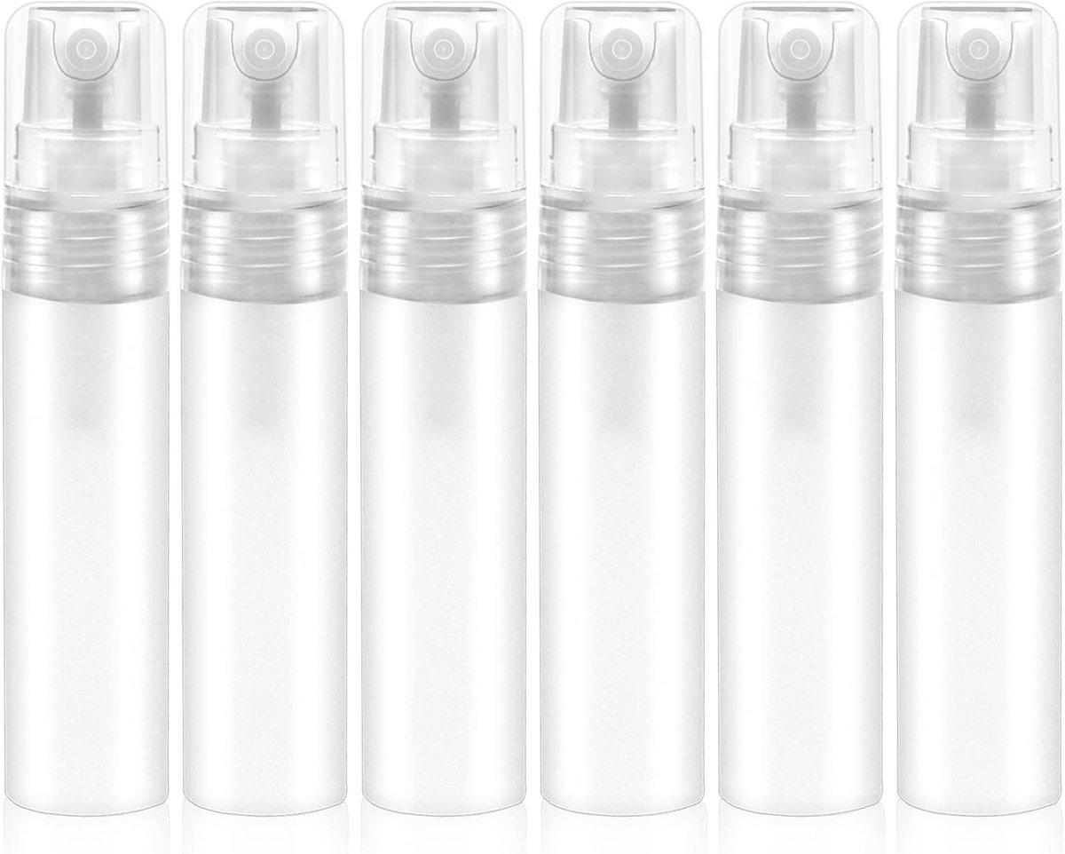 Mini Spuitflesjes - Kunststof - Lekvrij en Draagbaar - Fijne Nevelspray - Voor Reis en Thuisgebruik