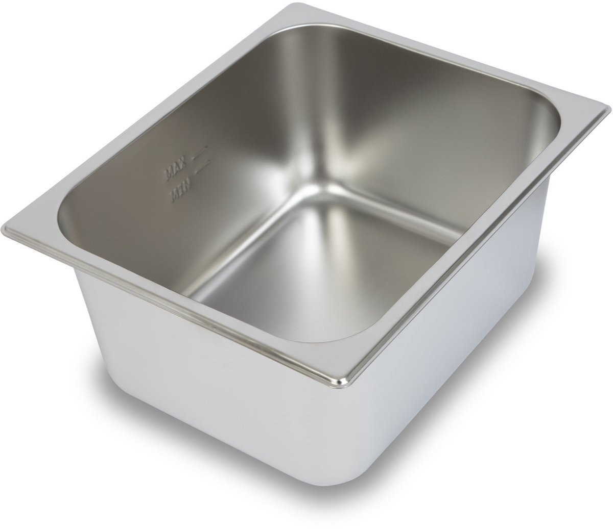 VERTES GN-bak 1/2 Gastronorm (roestvrij staal, 150 mm diep, hygiënisch, roestvrij, krasbestendig, temperatuurbestendig van -40° tot +300°C, geschikt voor bain-marie en veelzijdig gebruik in de horeca)