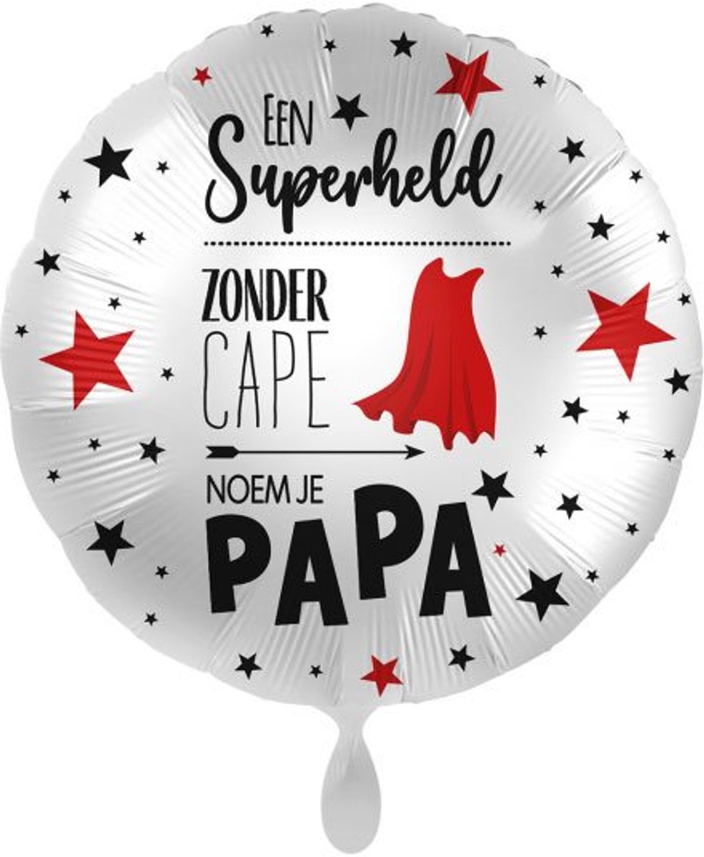 Folieballon - Superheld Papa - 43cm